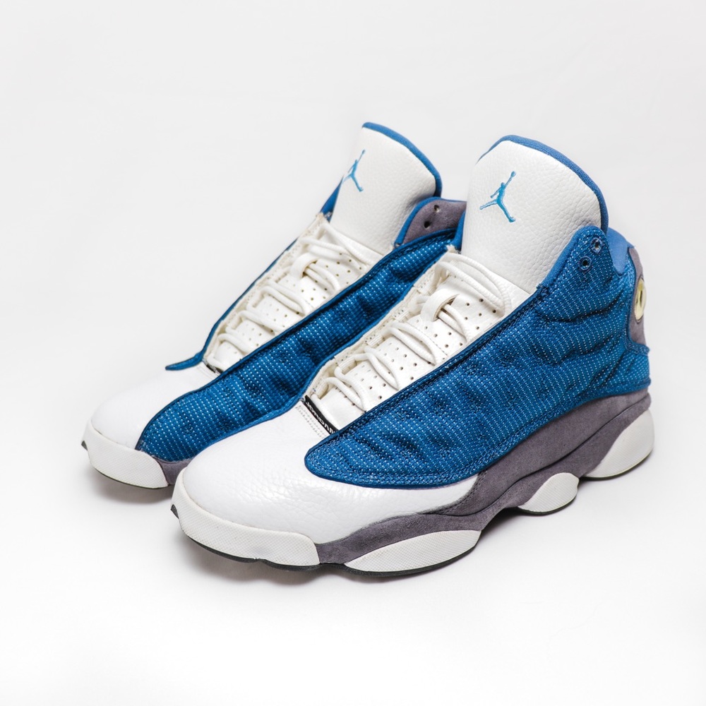 AIR JORDAN 13 RETRO FLINT BLUE/GREY